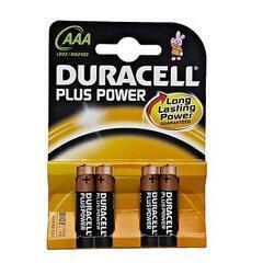 Baterie Duracell Plus Power MN2400, AAA, (Blistr 4ks) - 2