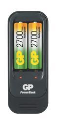 Nabíječka baterií GP PB560 + 2x AA GP ReCyko 2100mAh Ni-Mh, (B0056), výprodej - 2