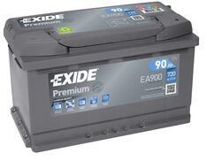 Autobaterie EXIDE Premium, 12V, 90Ah, 720A, EA900, Carbon Boost - 2