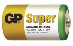 Baterie GP Super Alkaline 13A, LR20, D, 1013402000 (Blistr 2ks) - 2