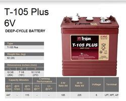 Trakční baterie Trojan T 105 Plus (3 / 9 GiS 197 BS Plus, 225Ah, 6V - průmyslová profi - 2