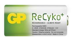 Baterie GP Recyko 5700mAh, HR20, D, nabíjecí, , 1ks (bulk) - 2