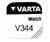 Baterie Varta Watch V 344, SR1136SW, hodinková, (Blistr 1ks) - 2/3