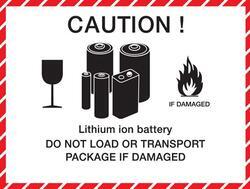 Baterie Saft LS14500PFR, 3,6V, (velikost AA), 2600mAh, (s vývody 3pin, plusový pól: 1pin) - 2