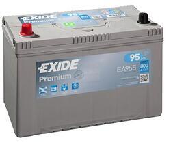 Autobaterie EXIDE Premium 12V, 95Ah, 800A, EA955, Carbon Boost, Levá - 2