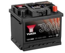 Autobaterie Yuasa YBX3000, 45Ah, 12V, 440A (YBX3063) - 2