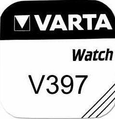 Baterie Varta Watch V 397, SR726SW, hodinková, (Blistr 1ks) - 2