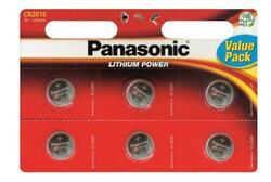 Baterie Panasonic CR2016/6BP, Lithium, 3V, (Blistr 6ks) - 2