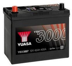 Autobaterie Yuasa YBX3000, 45Ah, 12V, 400A (YBX3057) - Japan Levá - 2