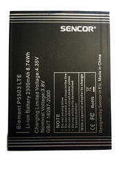 Baterie Sencor Element P5503, 2300mAh, 3,8V, 8,74Wh, Li-ion, originál - 2
