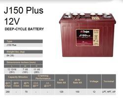 Trakční baterie Trojan J 150 Plus (6 / 6 GiS 125 Plus), 150Ah, 12V - průmyslová profi - 2
