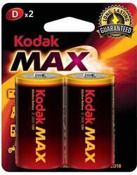 Baterie Kodak Max LR20, D, 1,5V, Alkaline, (Blistr 2ks)
 - 2