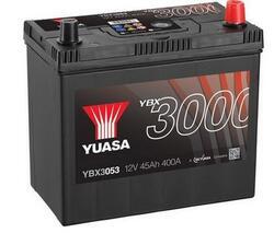 Autobaterie Yuasa YBX3000, 45Ah, 12V, 400A (YBX3053) - Japan Pravá - 2