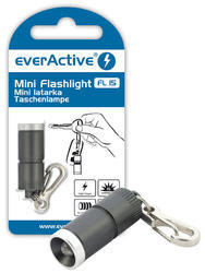 EverActive FL-15 mini LED svítilna šedá - 2