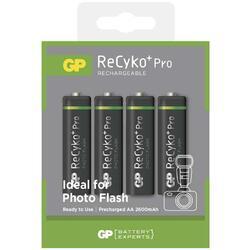 Baterie GP ReCyko Pro Photo Flash HR6 (AA), 2000mAh, 1033224201, (Blistr 4ks) - 2