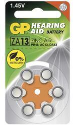 Baterie GP ZA13, PR48, AC13, DA13 do naslouchadel (Blistr 6ks) 1044001316 - 2