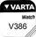 Baterie Varta Watch V 386, SR43W, hodinková, (Blistr 1ks) - 2/3