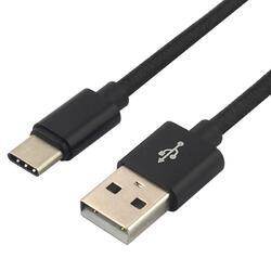 Datový /nabíjecí kabel USB-C (TYP C), délka 2m, černý, USB 3.0 / 3.1 - 2