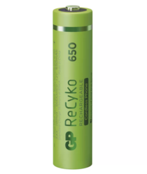 Baterie Baterie GP ReCyko 650mAh, Cordless HR03, AAA, (Blistr 2ks), nabíjecí, 1032122061 - 2