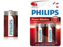 Baterie Philips LR14, C, Power Alkaline, (Blistr 2ks) - 2
