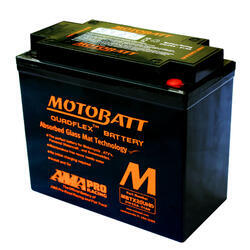 Motobaterie Motobatt MBTX20UHD, 12V, 21Ah, 310A (12N16-3A, YB16L-A, YTX20HL-BS) - 2