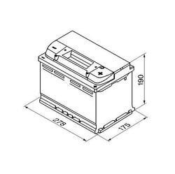 Trakční baterie VARTA Professional Dual Purpose (Starter) 75Ah, 12V, LFD75, 930 075 065 - 2