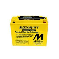 Motobaterie Motobatt MBTX24U, 12V, 25Ah, 300A (12N18-3, Y50-N18L-A3, YTX24HL-BS) - 3