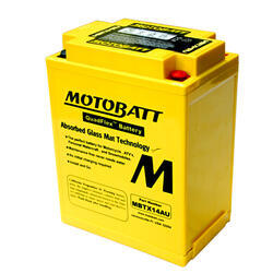 Motobaterie Motobatt MBTX14AU, 12V, 16,5Ah, 190A (YB14L-A2, 12N14-3A) - 3