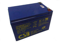 Akumulátor (baterie) CSB EVH12150 F2, (6-DZM-12), 12V, 15Ah, Faston 250, široký - 3