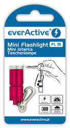 EverActive FL-15 mini LED svítilna červená - 3