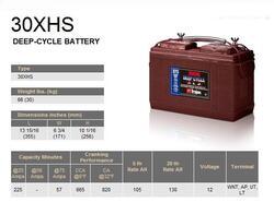 Trakční baterie Trojan 30 XHS (6 / 8 GiS 109), 130Ah, 12V - průmyslová profi - 3