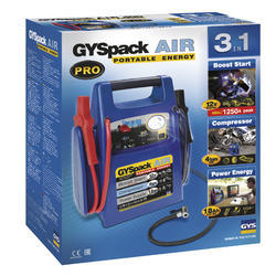Startovací Booster GYS Pack AIR + Kompresor, 12V/1250A (026322) - 3