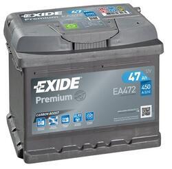 Autobaterie EXIDE Premium, 12V, 47Ah, 450A, EA472, Carbon Boost - 3