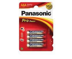 Baterie Panasonic Pro Power, LR03, AAA, (Blistr 4ks) - 4