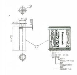 Baterie Panasonic 3HGAE/4BE, nabíjecí, 2700mAh, Ni-Mh, AA, (Blistr 4ks) - 4