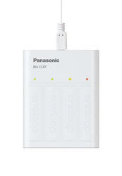 Nabíječka + PowerBanka Panasonic Eneloop BQ-CC87USB - bez baterií - 4