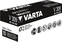 Baterie Varta Watch V 309, SR754SW, hodinková, (Blistr 1ks) - 4
