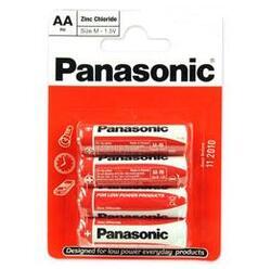 Baterie Panasonic zinco-carbon, R6RZ, AA, (Blistr 4ks) - 4