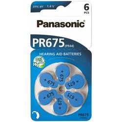 Baterie do naslouchadel Panasonic PR675(44H)/6LB, Zinc-Air (Blistr 6ks) - 5