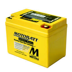 Motobaterie Motobatt MBTX4U, 12V, 4,7Ah, 70A (YB4L-B, YB4L-A,YTX4L) - 5