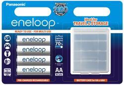 Baterie Panasonic Eneloop Akkubox CASE 3MCCEC/4BE, AA, 2000mAh, (blistr 4ks) + box  - 5