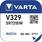 Baterie Varta Watch V 329,  SR731SW,  hodinková, (Blistr 1ks)